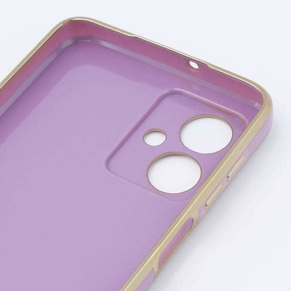 Husă pentru Motorola Moto G54 5G, Glamour CamShield, violet