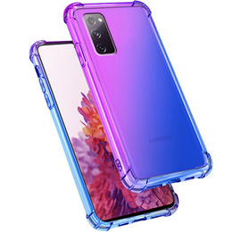 Husa pentru Samsung Galaxy S20 FE, Gradient Dropproof, Violet / albastru