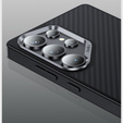 Carcasa BENKS Kevlar pentru Samsung Galaxy S25 Ultra, pentru MagSafe, Carbon Fiber, negru