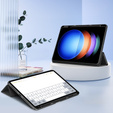 Husă pentru Xiaomi Pad 6S Pro 12.4, Smartcase Hybrid, cu spațiu pentru stylus, negru