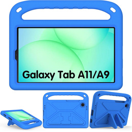 Husa pentru copii pentru Samsung Galaxy Tab A11 / A9, Husa pentru copii cu mâner, albastru