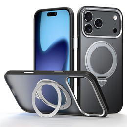 SULADA Magnetic Matte - carcasă MagSafe cu suport pentru iPhone 17 Pro Max