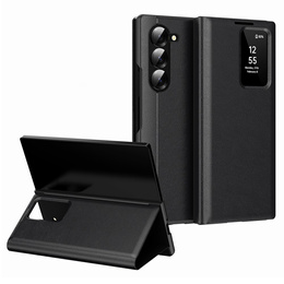 Husă cu clapetă pentru Samsung Z Fold5 5G, Smart View Wallet, negru