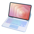Husă cu tastatură Bluetooth iluminată și touchpad pentru Samsung Galaxy Tab S11