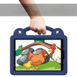 Husă pentru copii pentru iPad mini 7.9" 2019/2015/2014/2013/2012 (5/4/3/2/1 gen.), Cute Patterns, cu suport, albastru închis