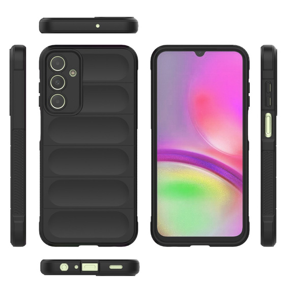 Huse pentru Samsung Galaxy A25 5G, Gaming Shockproof, negru + sticlă 9H