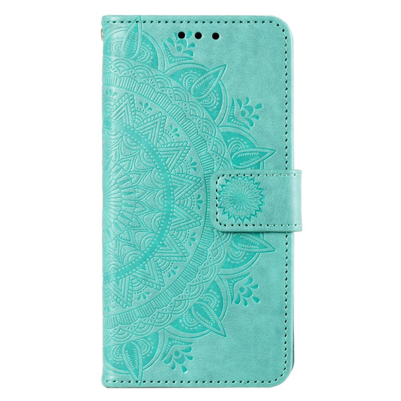 Cu clapetă pentru Realme 12 Pro 5G / 12 Pro+ 5G, Mandala, verde