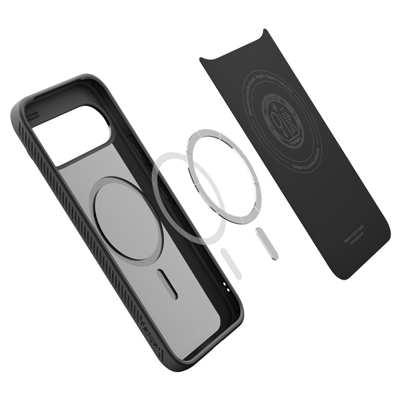 Carcasă Spigen Liquid Air MagSafe pentru Google Pixel 10 Pro XL, negru mat