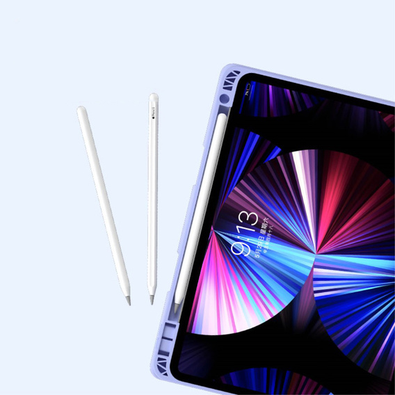 Carcasă + tastatură iPad Air 10.9 4 2020 / 5 2022, Touchpad, violet