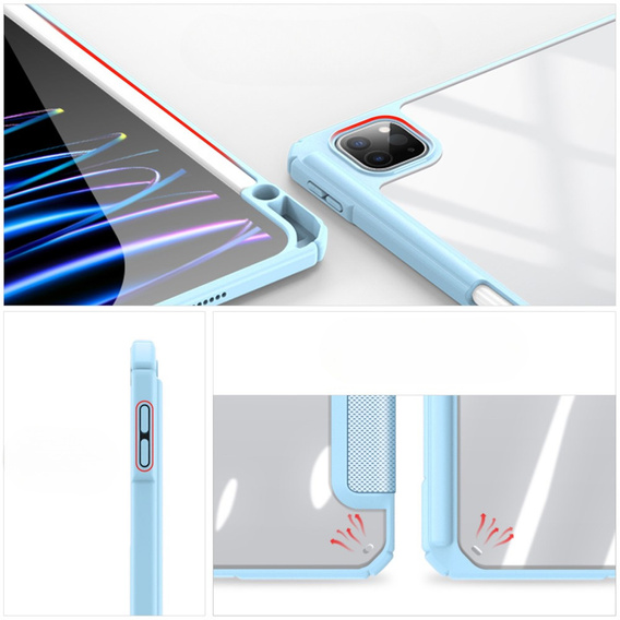Husa pentru iPad Pro 11" 2024 (5 gen.), Dux Ducis TOBY, albastru
