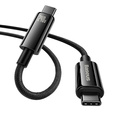 Baseus Cablu USB-C la USB-C de 240 W cu tehnologie Power Delivery pentru dispozitive cu conector USB-C