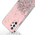Huse pentru Samsung Galaxy A32 4G, Glittery, roz