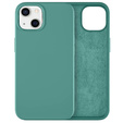 Husa pentru iPhone 14 Plus, Silicone Lite, verde