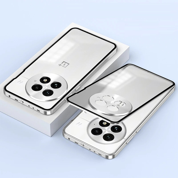 Carcasă pentru OnePlus 13R, Frame Case, de argint