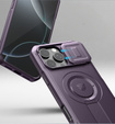 Carcasă blindată pentru iPhone 16 Pro Max, Dexnor CamProtect MagSafe, violet
