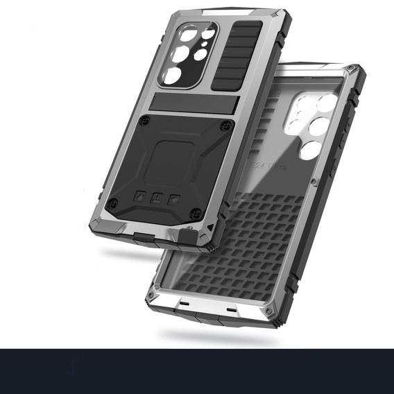Husă blindată pentru Samsung Galaxy S25 Ultra, R-JUST, de argint