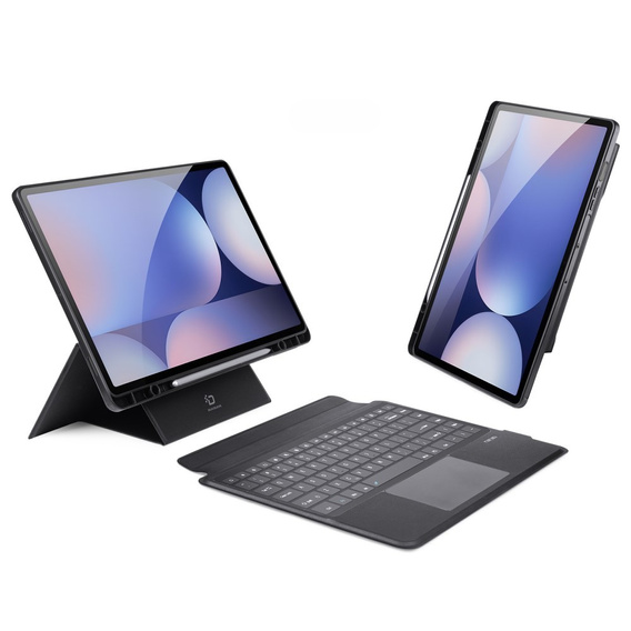 Husă pentru tastatură pentru Samsung Galaxy Tab S8 Ultra / S9 Ultra / S10 Ultra, Dux Ducis DK Series, negru