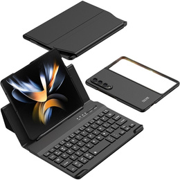 Carcasă + tastatură Samsung Galaxy Z Fold4 5G, negru