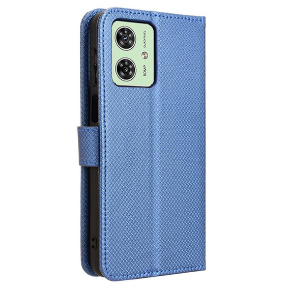 Husă flip pentru Motorola Moto G54 5G, Smart Magnet, albastru
