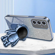 Husa pentru Samsung Galaxy A55 5G, Glitter Astronaut, albastru