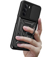 Husă blindată pentru Realme C71, CamShield Slide, negru
