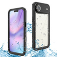 Husă pentru iPhone Air, IP68 rezistentă la apă Redpepper, negru