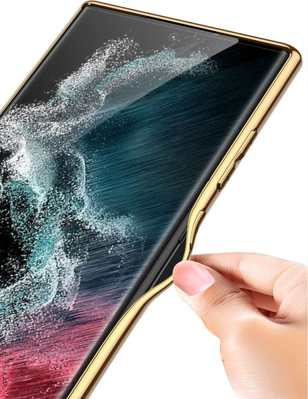 Husă pentru Samsung Galaxy S24 Ultra, Leather Rhombus, negru