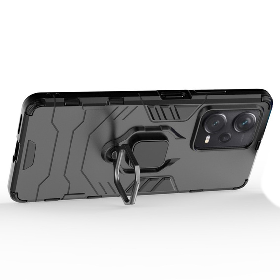 Huse pentru Xiaomi Redmi Note 12 Pro+ 5G, Kickstand Ring, negru