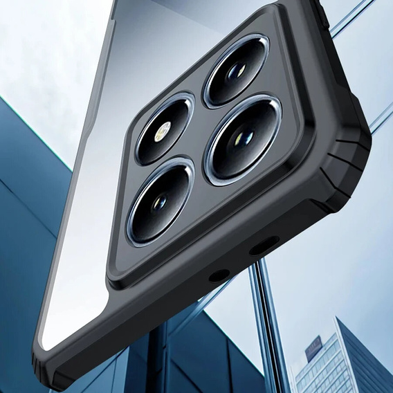 Huse pentru Xiaomi 14T Pro, AntiDrop Hybrid, negru