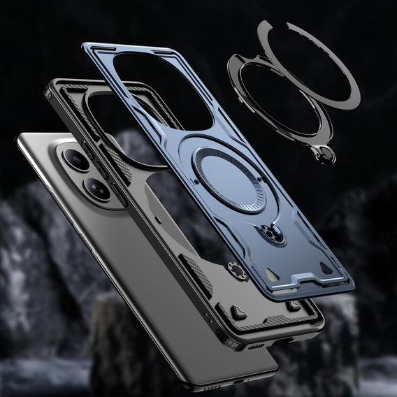 Husă magnetică cu suport pentru Xiaomi Redmi Note 15 5G / Poco M8 5G