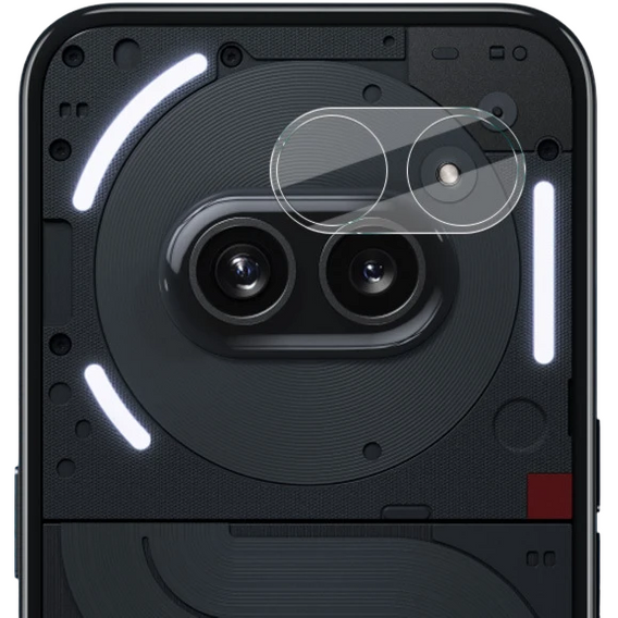 Sticlă temperată pentru camera foto pentru Nothing Phone 2a, transparentă