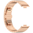 Brățară din oțel pentru Huawei Watch Fit 4 / 4 Pro / 3, roz