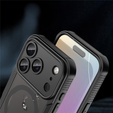 Husă pentru iPhone 17 Pro Max, pentru MagSafe, blindată, neagră