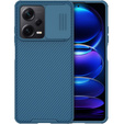 Carcasă blindată Nillkin pentru Xiaomi Redmi Note 12 Pro+ 5G, CamShield Pro, albastru