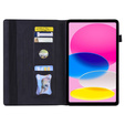 Husă pentru iPad 10.9 2022 10 Gen, Classic, cu spațiu pentru stylus, negru