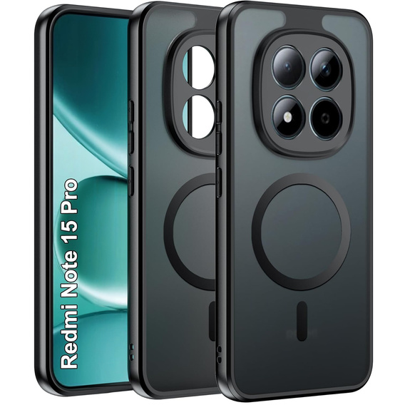 Husă MagSafe ERBORD Matt pentru Xiaomi Redmi Note 15 Pro 4G