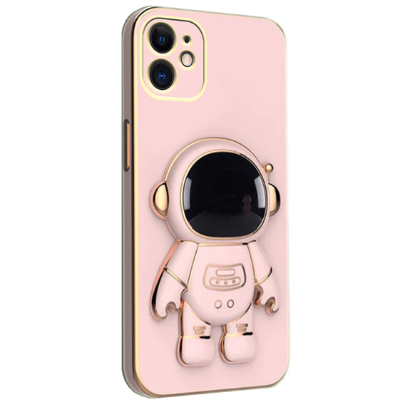 Huse pentru iPhone 12, Astronaut, roz