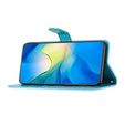 Cu clapetă pentru Oppo A38 4G / Oppo A18 4G, Wallet, BINFEN COLOR, albastru