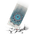 Cu clapetă pentru Xiaomi Redmi Note 12 4G, Wallet mandala, alb