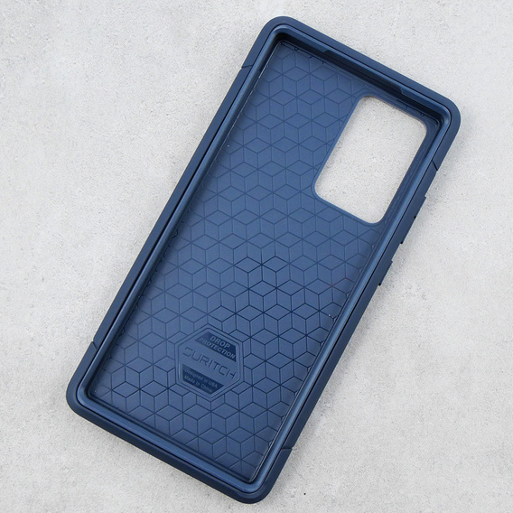 Huse pentru Samsung Galaxy Note 20 Ultra, Suritch Basic (Two Frames), albastru închis