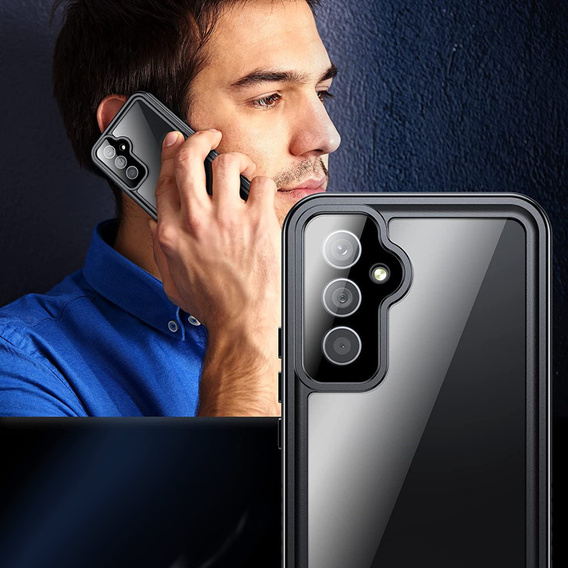 Husă impermeabilă IP68 pentru Samsung Galaxy A54 5G, negru