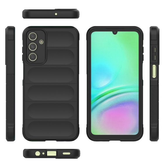 Huse pentru Samsung Galaxy A15, Gaming Shockproof, negru + sticlă 9H