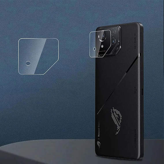 Sticlă temperată pentru camera foto pentru ASUS ROG Phone 8 Pro, transparentă