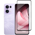 Sticlă călită 3D pentru Oppo Reno 13 Pro, cadru negru
