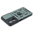 Husă blindată pentru Oppo A38 4G / Oppo A18 4G, CamShield Slide, verde
