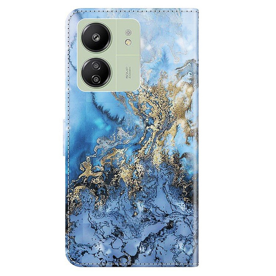 Cu clapetă pentru Samsung Galaxy A05s, Wallet, Butterflies, albastru