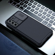 Carcasă blindată Nillkin pentru Samsung Galaxy S21 FE, CamShield Pro, negru