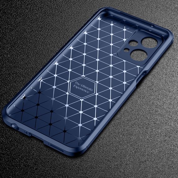 Huse pentru Realme 9 Pro+ Plus / Realme 9 4G, Carbon Gel, albastru închis
