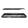 Carcasa Spigen pentru iPhone 16 Plus, Thin Fit Mag, gri + sticlă temperată 9H