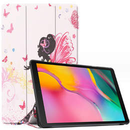 Husă pentru Lenovo Tab M11, Smartcase, lady butterfly